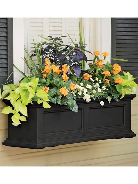 Self Watering Windows Box Ideas Garden Containers Container