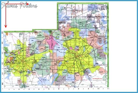 33 Dallas Fort Worth Zip Code Map Maps Database Source
