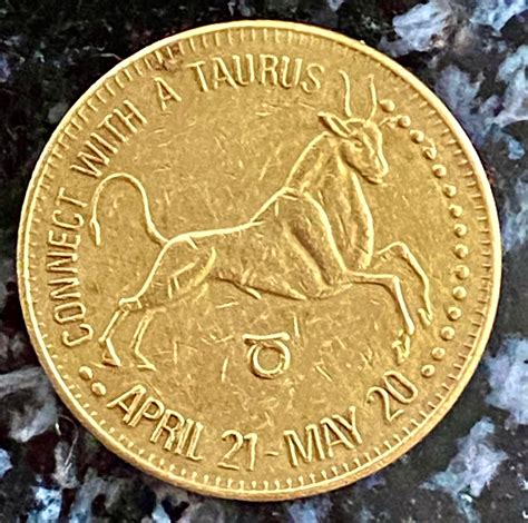 Connect With A Taurus Creative Astrological Sex Token Etsy Ireland