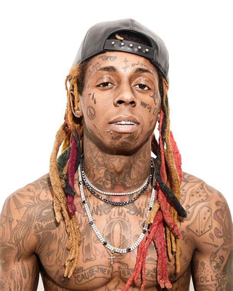 Lil wayne, new orleans, louisiana. "My Only regret is getting My balls tattooed", American ...