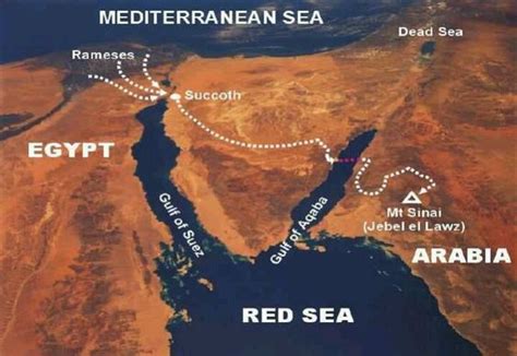 This Site Shows Evidence Of The Exodus Route Biblical Archaeology