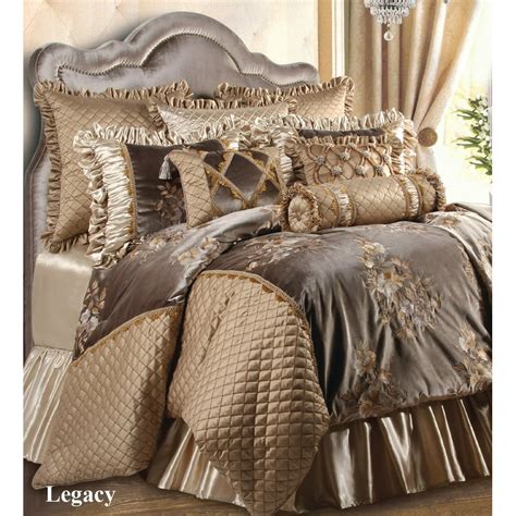 Legacy 9 Piece Queen Comforter Set Taupe