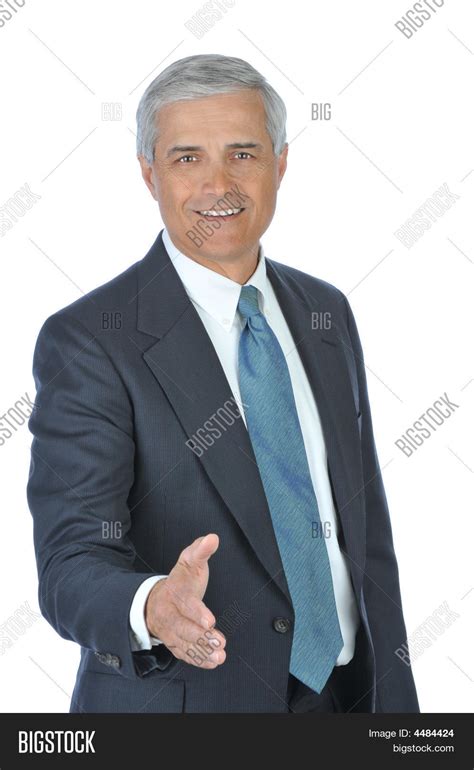 Businessman Extended Image And Photo Free Trial Bigstock