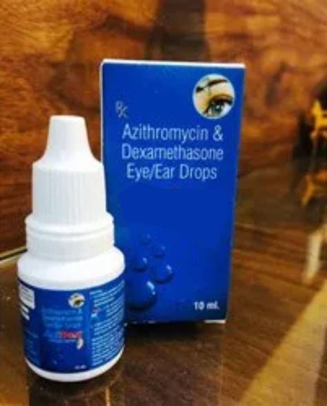 Azidex Allopathic Azithromycin And Dexmethasone Eye Ear Drop For