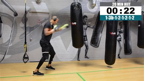 20 Minute Boxing Heavy Bag Hiit Session 4 Youtube