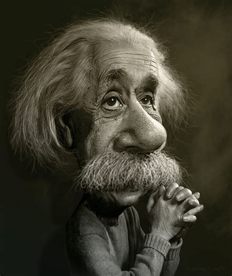 Albert Einstein Caricature Study By Rodneypike On Deviantart
