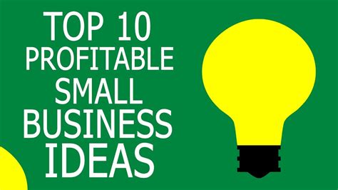 Maybe you would like to learn more about one of these? Top 10 Profitable Small Business Ideas with Small Capital ...