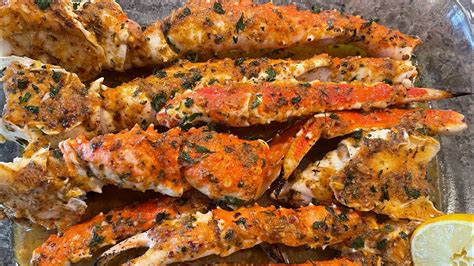 the best king crab recipe garlic butter sauce how to make king crab youtube