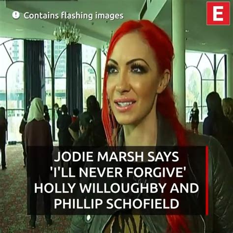 essex live on twitter jodie marsh says she will never forgive holly willoughby and phillip