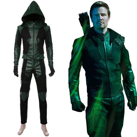Arrow Season 8 Cosplay Costume Arrow Oliver Queen Costume Uniform