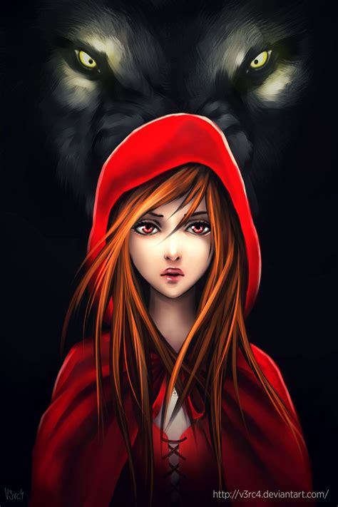 Little Red Riding Hood By V3rc4 On Deviantart Red Riding Hood Art