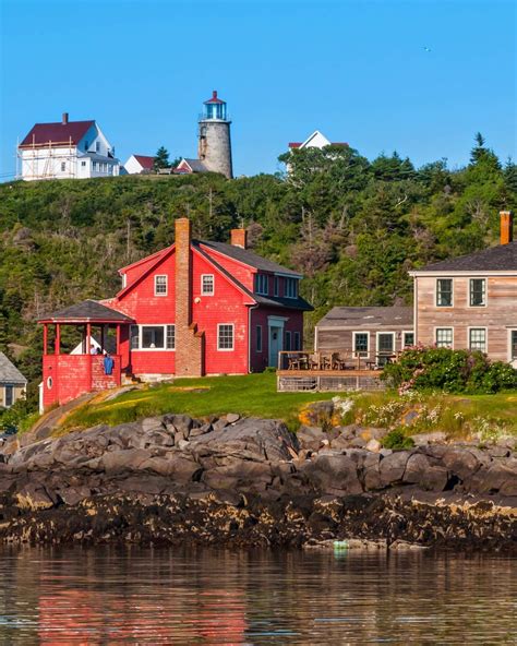 Maine Lighthouses And Beyond Monhegan Island Lighthouse In 2023