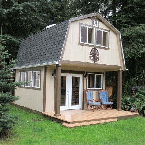 When family and friends come into town, are you always scrambling to find a place for them to the lofted barn is the perfect solution. Storage Shed Construction in 2020 | Shed to tiny house ...