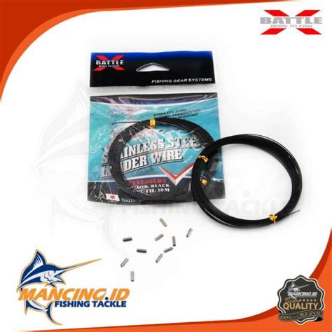 Promo Wire Leader Fishing Battle X Stainless Steel 10 Meter 7 Strands