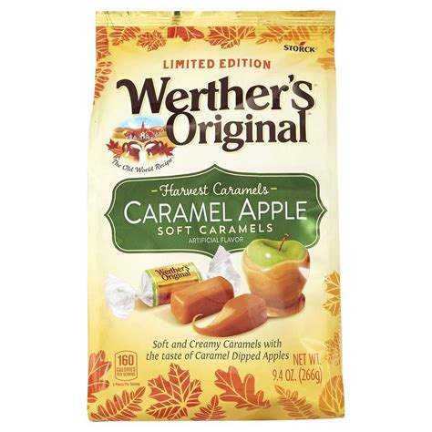 Storck Werthers Original Limited Edition Harvest Apple Soft Caramels