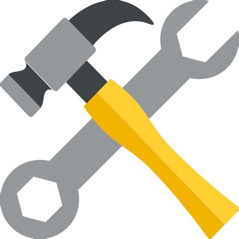 Hammer And Wrench Emoji Download For Free Iconduck