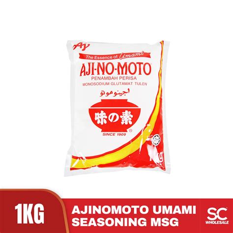 Ajinomoto Seasoning Flavor Enhancer Penambah Perisa Msg 1kg Shopee