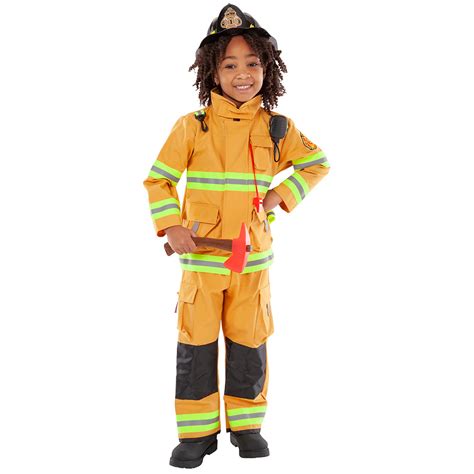Kids Firefighter Dress Up Costume Teetot And Co Inc
