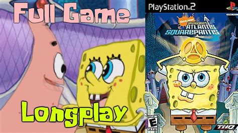 Spongebob Atlantis Squarepantis Longplay Full Game Walkthrough No