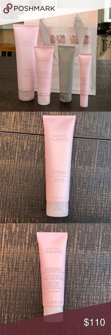 This is a great moisturizer that wears well under foundation makeup because i never know when i will be outdoors for long times on any given day. Mary Kay TimeWise 3D Skin care set (combo skin) Mary Kay ...