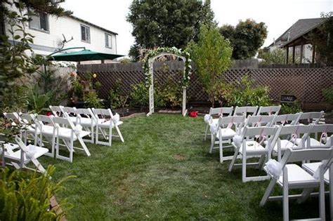 planning a small backyard wedding - Google Search | Small backyard