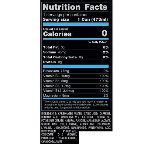 We did not find results for: 30 Rockstar Energy Drink Nutrition Label - Labels For Your ...
