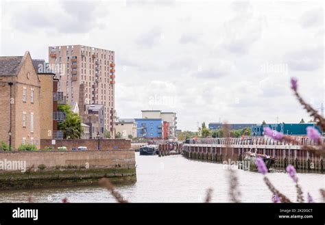 New Apartment Complex Along The Roding Riverside In Barking East