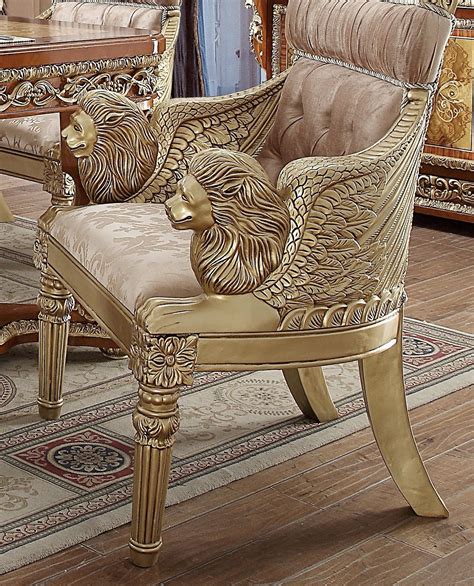 Traditional Dining Chair in Beige Fabric Traditional Style Homey Design ...