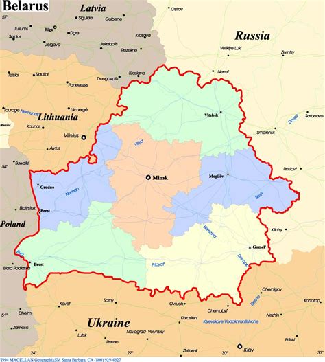 Eurasië europa rusland china india indonesië thailand afrika kaart. Wit-Rusland landkaart | Afdrukbare plattegronden van Wit ...