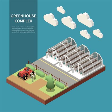 Modern Greenhouse Concept Vector Illustration 2951462 Vector Art At