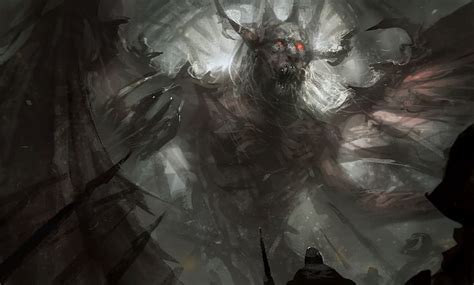 Winged Demon By Mlappas On Deviantart Concept Art Fantasy Monster Demon