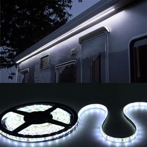 New Styledometic Rv Awning Party White Led Light Strip Oem For 9100