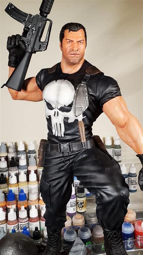 Artstation The Punisher 3d Printed And Painted