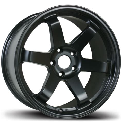 Avid1 Av06 18x95 Rims 5x1143 32 Black Wheels Concave Jdm Style 6