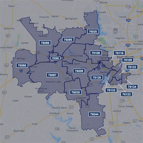 10 Fort Worth Tx Zip Code Map Image Hd Wallpaper