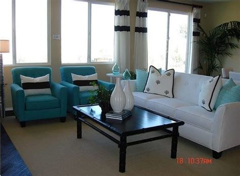 Turquoise Black White Living Room Turquoise Turquoise Room