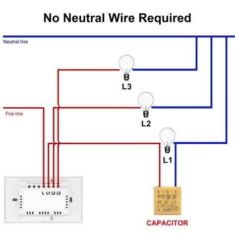 Smart Switch No Neutral Capacitor Ubicaciondepersonascdmxgobmx