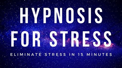 🎧 Hypnosis for Stress | Eliminate stress in just 15 minutes