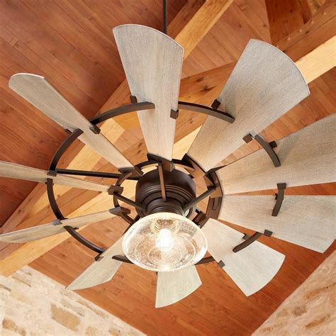 Outdoor Ceiling Fan Australia Hunter Crown Canyon In Led Indoor
