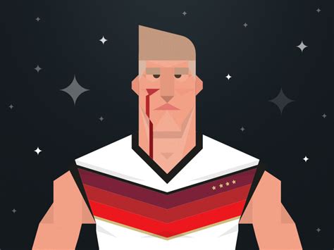 Join the discussion or compare with others! Schweinsteiger by COBE on Dribbble