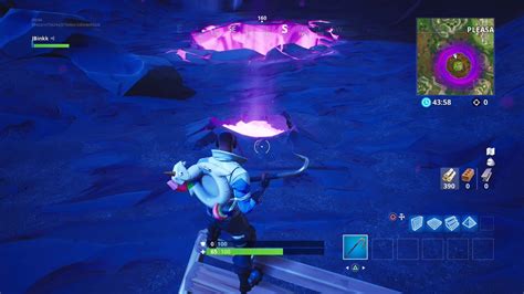 Fortnites Loot Lake Island Is Now Floating Over The Corrupted Area