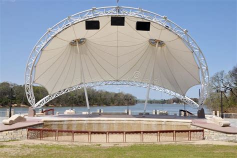 Modern Amphitheater Stage Stock Image Image Of City 13792461