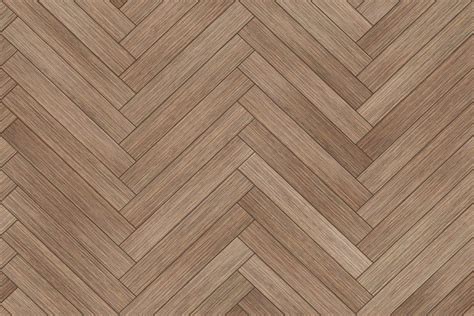 Seamless Wood Parquet Texture Herringbone Brown Custom Designed