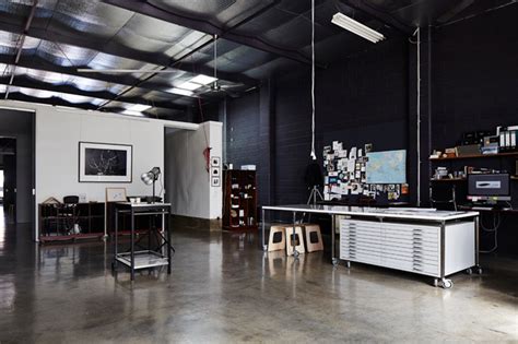 Warehouse Conversion Contemporary Home Office Brisbane By Jemmott