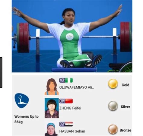 nigerian female weightlifter alice oluwafemiayo breaks world record at para powerlifting