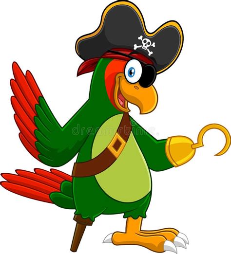 Pirate Parrot Clip Art