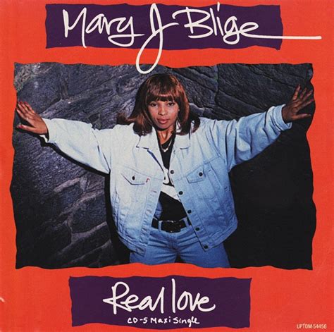 Mary J Blige Real Love 1992 CD Discogs