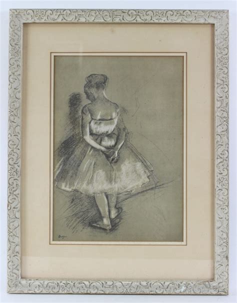 Sold Price Painting Signed Degas January 6 0118 1100 Am Est