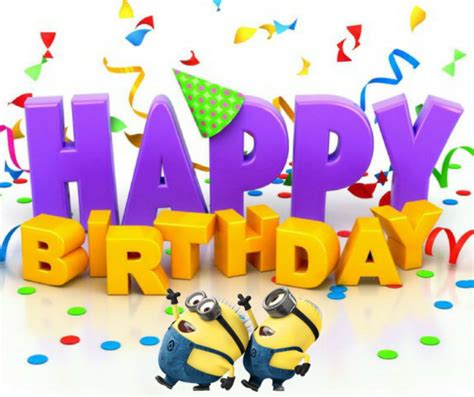 Millions customers found happy cartoon templates &image for graphic design on pikbest. Happy Birthday with Minions- Happy Birthday pictures ...
