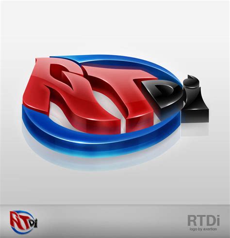 Rtdi 3d Logo By Axertion On Deviantart